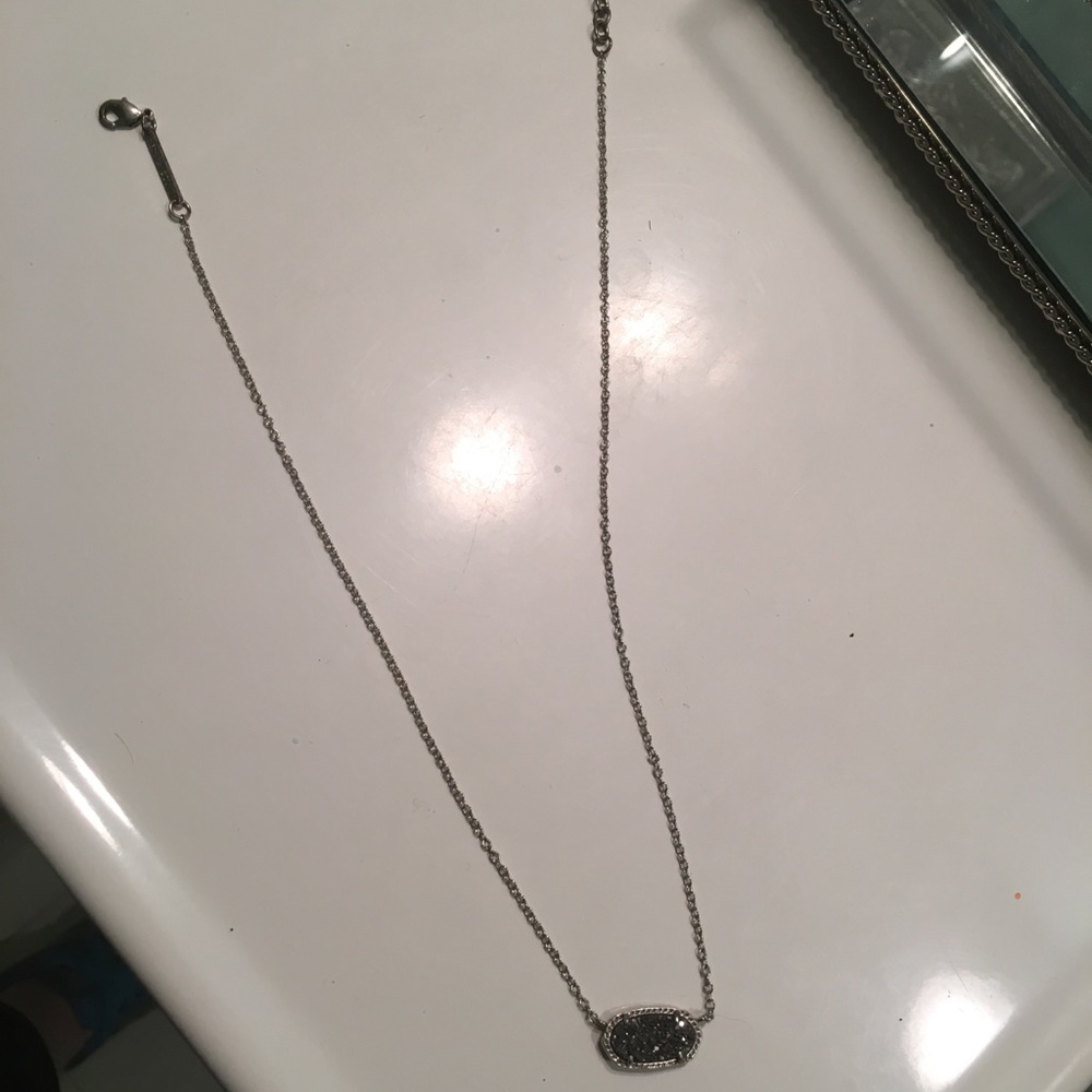 Gray Drusy Kendra Scott necklace